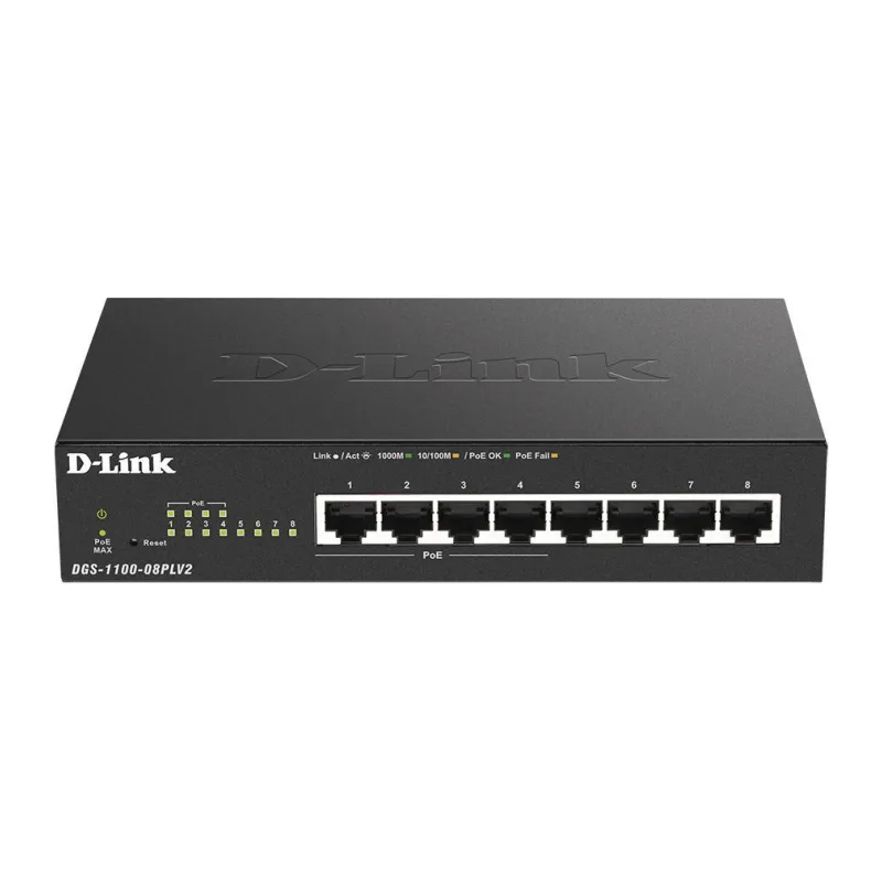 Коммутатор D-Link DGS-1100-08PLV2/A1A