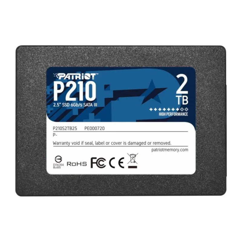 SSD диск Patriot 2.0Tb P210 P210S2TB25