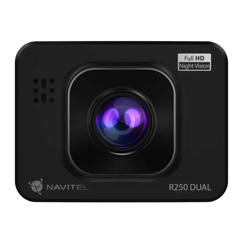Автомобильный видеорегистратор Navitel R250 Dual DVR черный