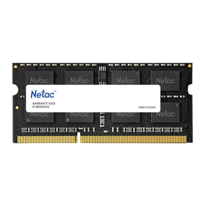 Оперативная память Netac Basic 8GB DDR3 SODIMM PC3-12800 (NTBSD3N16SP-08)