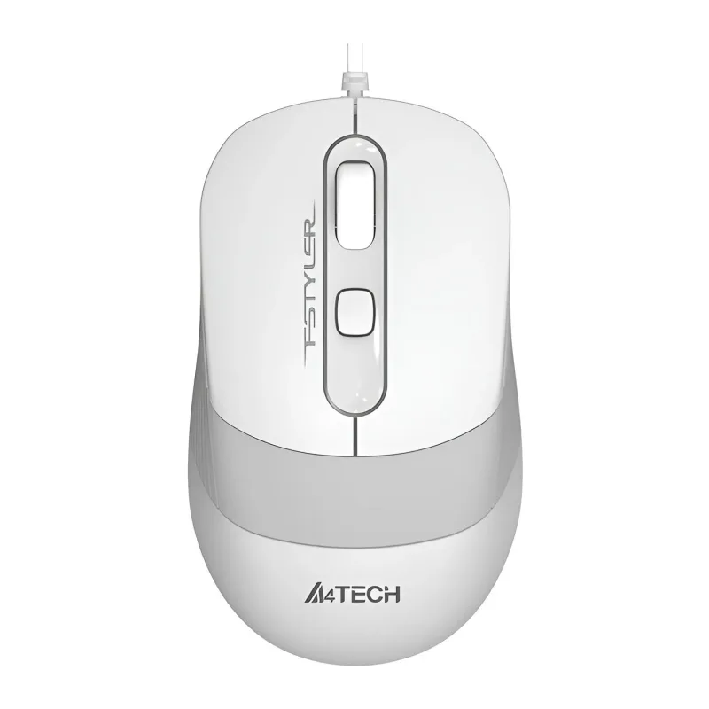 Мышь A4Tech Fstyler FM10 белый/серый
