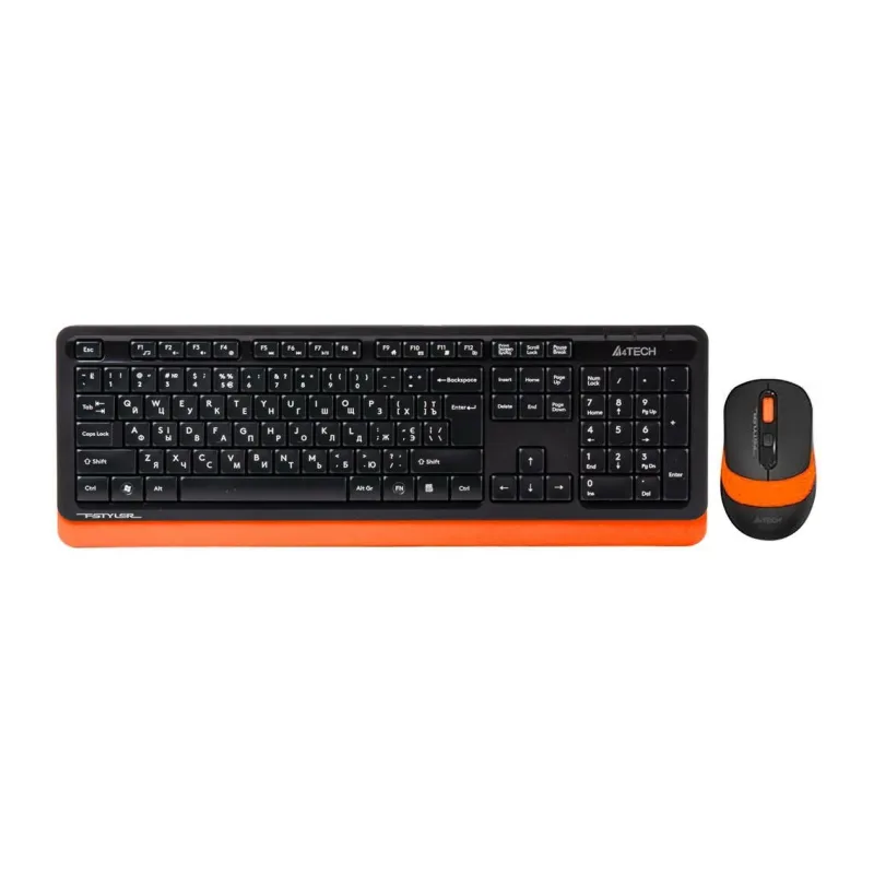 Набор периферии A4Tech Fstyler FG1010 Orange черный/оранжевый