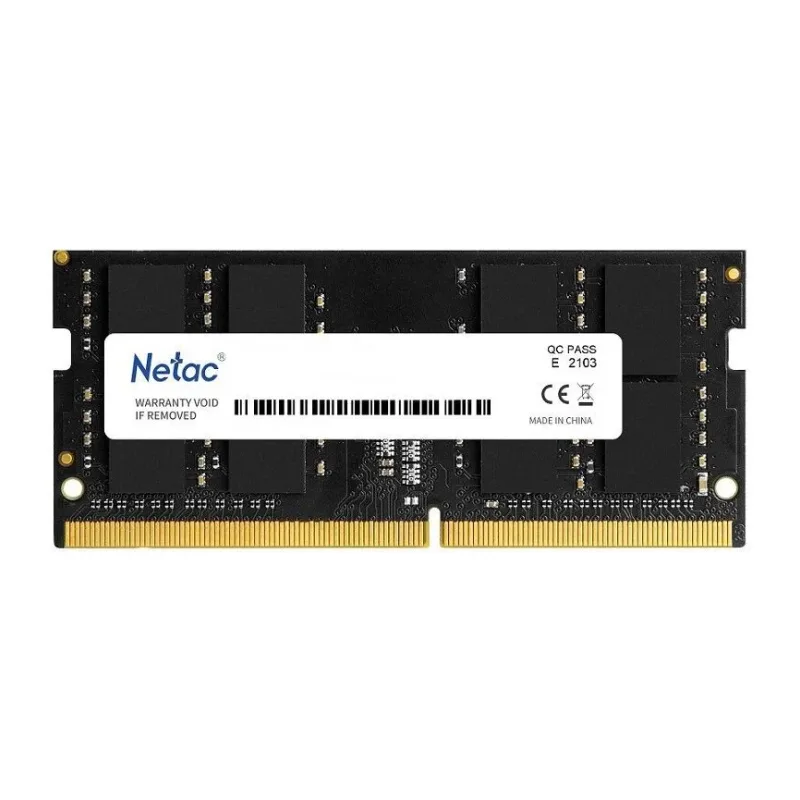 Оперативная память Netac SO-DIMM DDR IV 4Gb PC-21300 2666MHz (NTBSD4N26SP-04)
