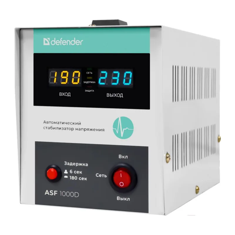 Стабилизатор напряжения Defender ASF 1000D (99035)