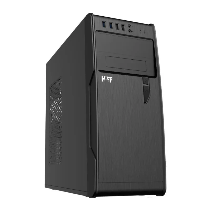 Корпус HAFF 2808-U3 без БП Black/Silver (STC 2801-U3)