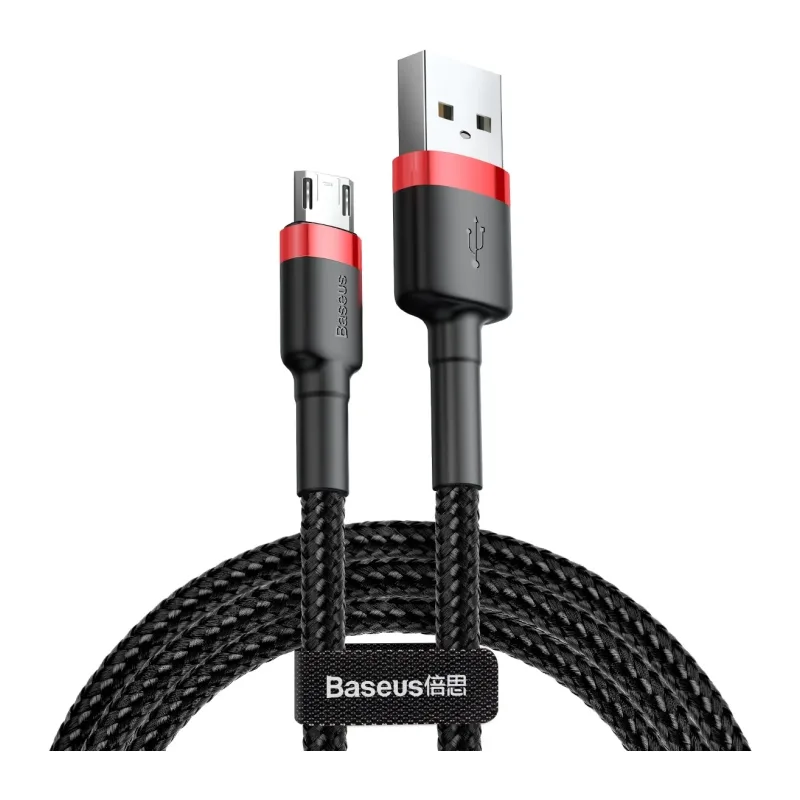 Кабель Baseus Cafule 2m Red/Black (CAMKLF-C91)