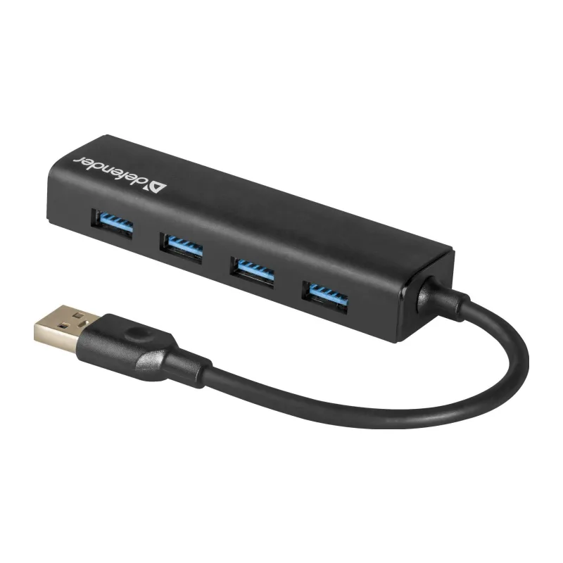 USB-хаб Defender Quadro Express (83204)