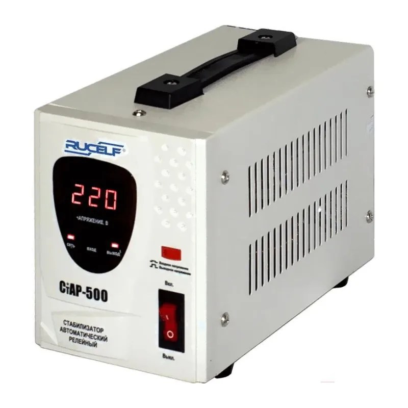Стабилизатор напряжения Rucelf CTAP-500VA