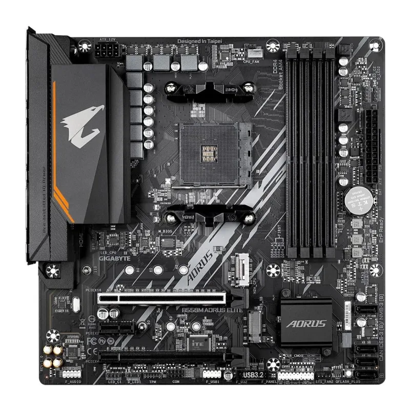 Материнская плата GigaByte B550M Aorus Elite rev. 1.0