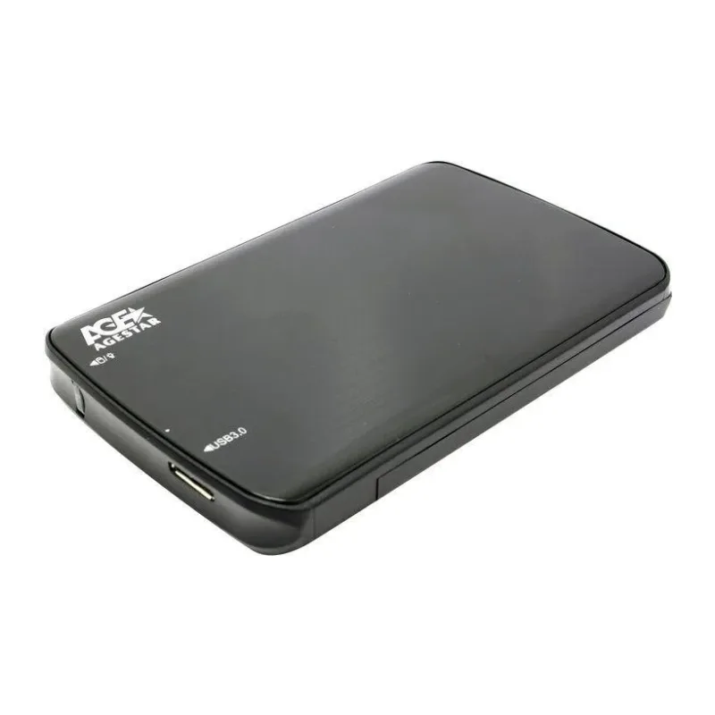 Бокс для накопителя AgeStar 3UB2A12 черный