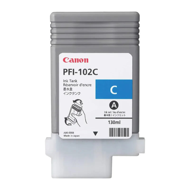 Картридж Canon PFI-102C голубой (0896B001)