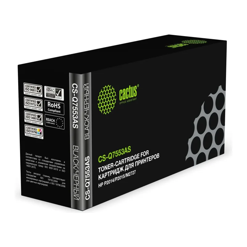 Картридж Cactus CS-Q7553AS Black