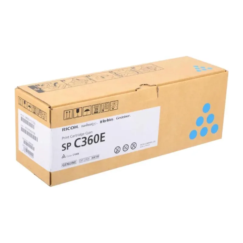 Картридж Ricoh SP C360E голубой (408189)