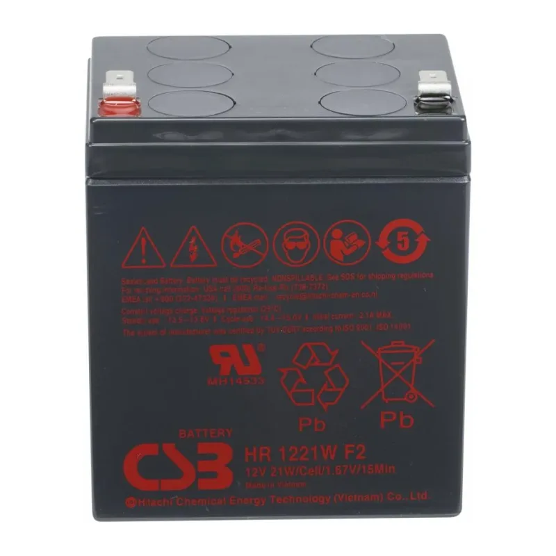 Аккумулятор для ИБП CSB 12V/6.5Ah (HR 1227W F2)