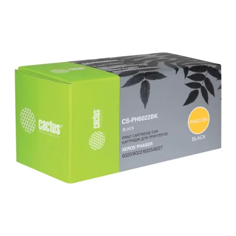 Картридж Cactus CS-PH6022BK Black