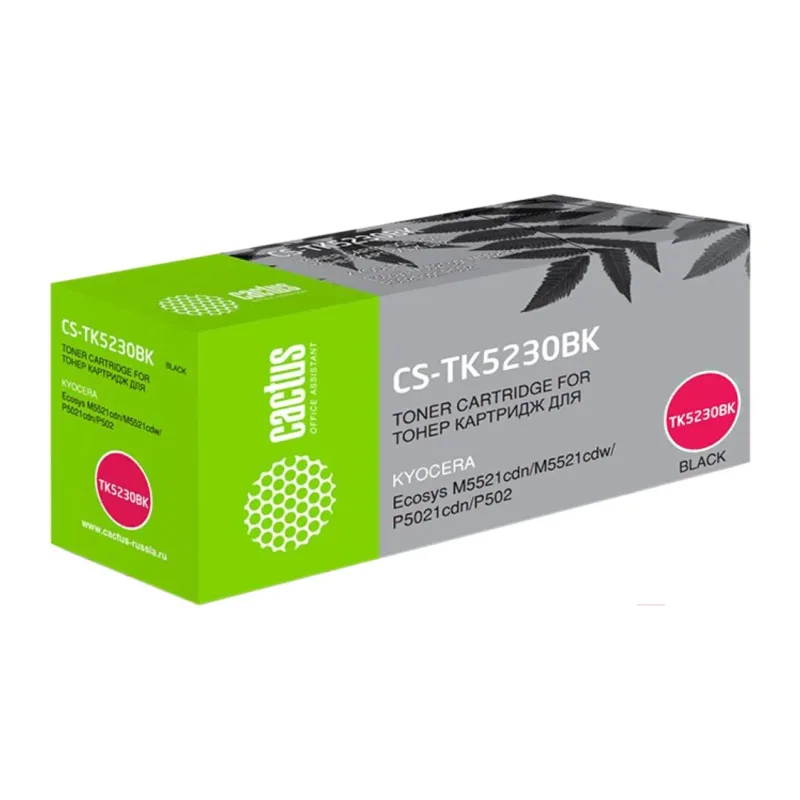 Картридж Cactus CS-TK5230BK Black