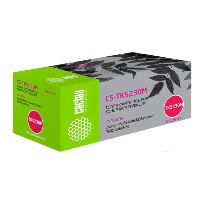 Картридж Cactus CS-TK5230M Magenta