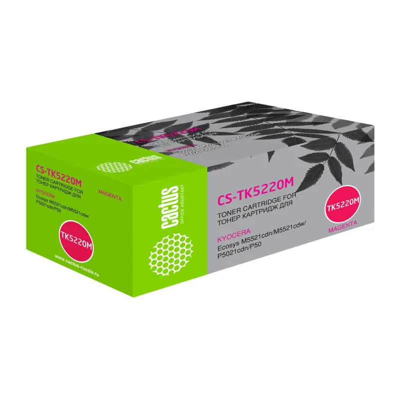 Картридж Cactus CS-TK5220M Magenta
