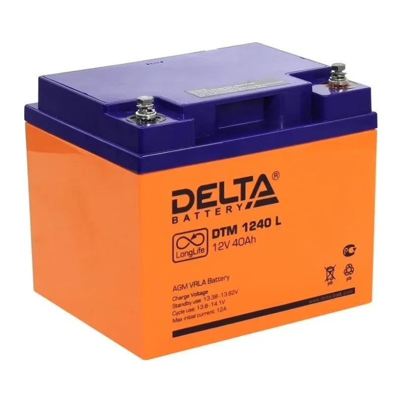 Аккумулятор для ИБП Delta DTM 1240L