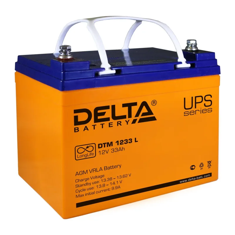 Аккумулятор для ИБП Delta DTM 1233L