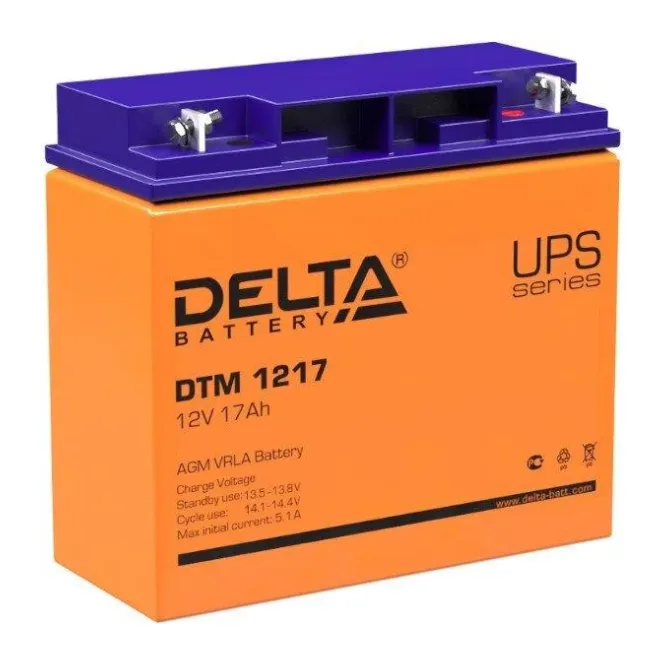 Аккумулятор для ИБП Delta DTM 1217