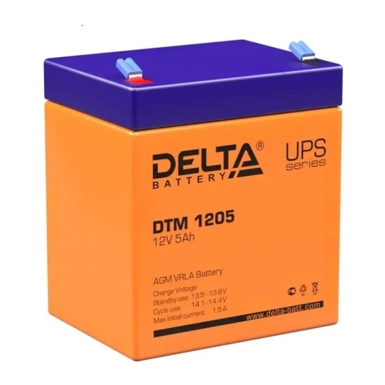 Аккумулятор для ИБП Delta DTM 1205