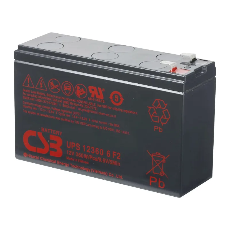 Аккумулятор для ИБП CSB UPS 12360 6 F2