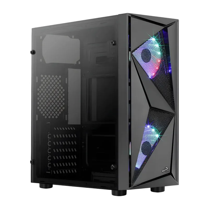 Корпус AeroCool ATX Без БП Glider (Cosmo-G-BK-v1)