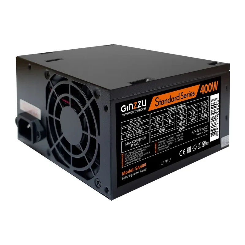 Блок питания Ginzzu SA400 OEM