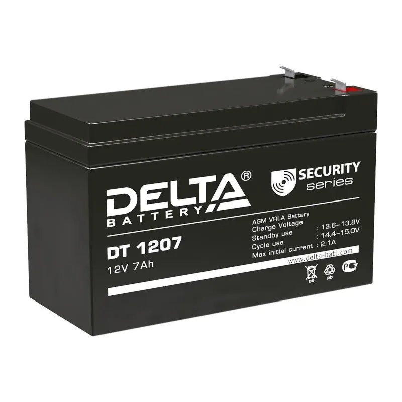 Аккумулятор для ИБП Delta DT 1207